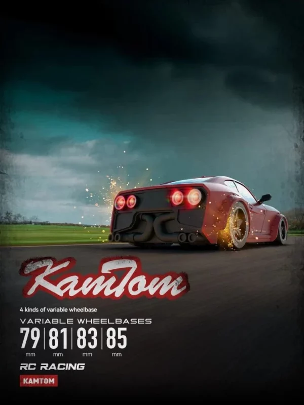 1:32 Kamtom High-Speed 4WD Remote Control Car – Compact, Versatile, and Thrilling - Image 2
