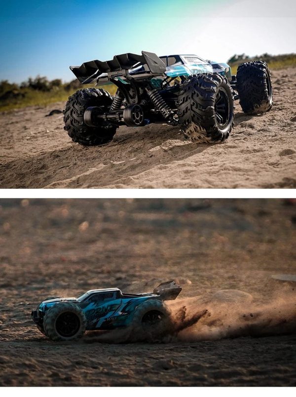 Drive Stadium Truck: 1/16 All-Terrain 4x4 with 40mph+ Speed, Brushless Motor, and LED Headlights - Image 2