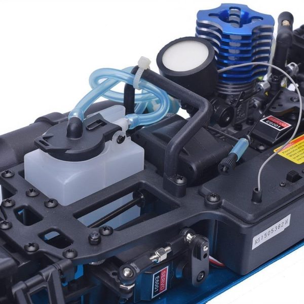 RC Car Nitro Gas Powered 4 Wd 1:10 Road Racing Two Speed Drift Vehicle - Image 3
