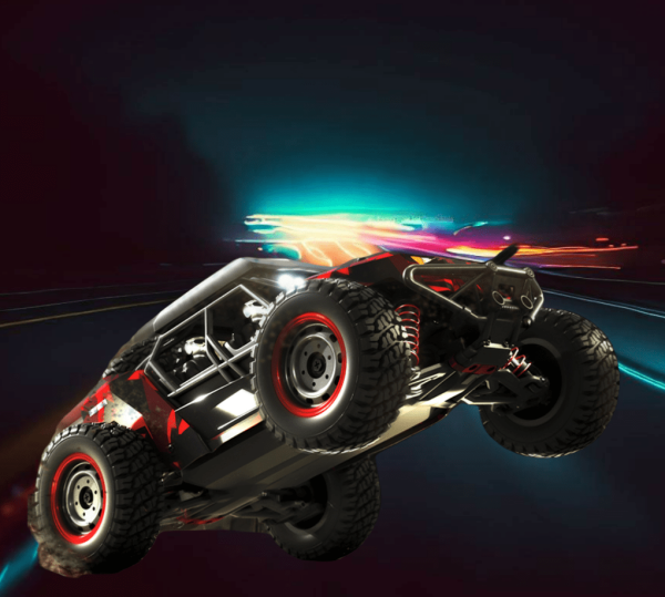 RC Cars Q141 High Speed 30 Mph 4WD 2.4G Remote Control Truck - Image 3